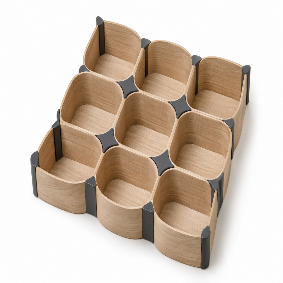 PetalGrid Adjustable Drawer Organizer