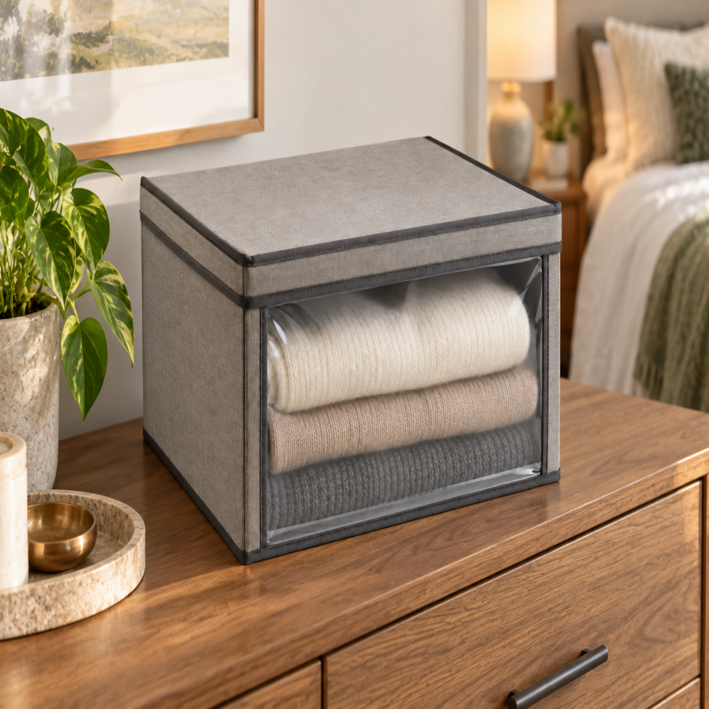 VistaWing Clear Sweater Storage Box