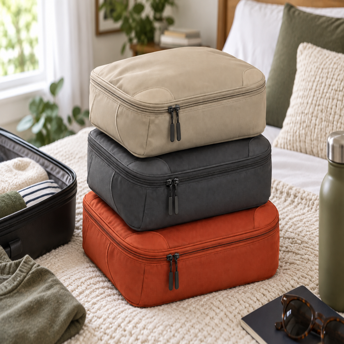 NestZip Contoured Compression Cube Set