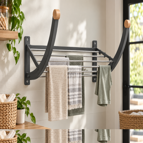 AirArc Fold-Away Drying Rack