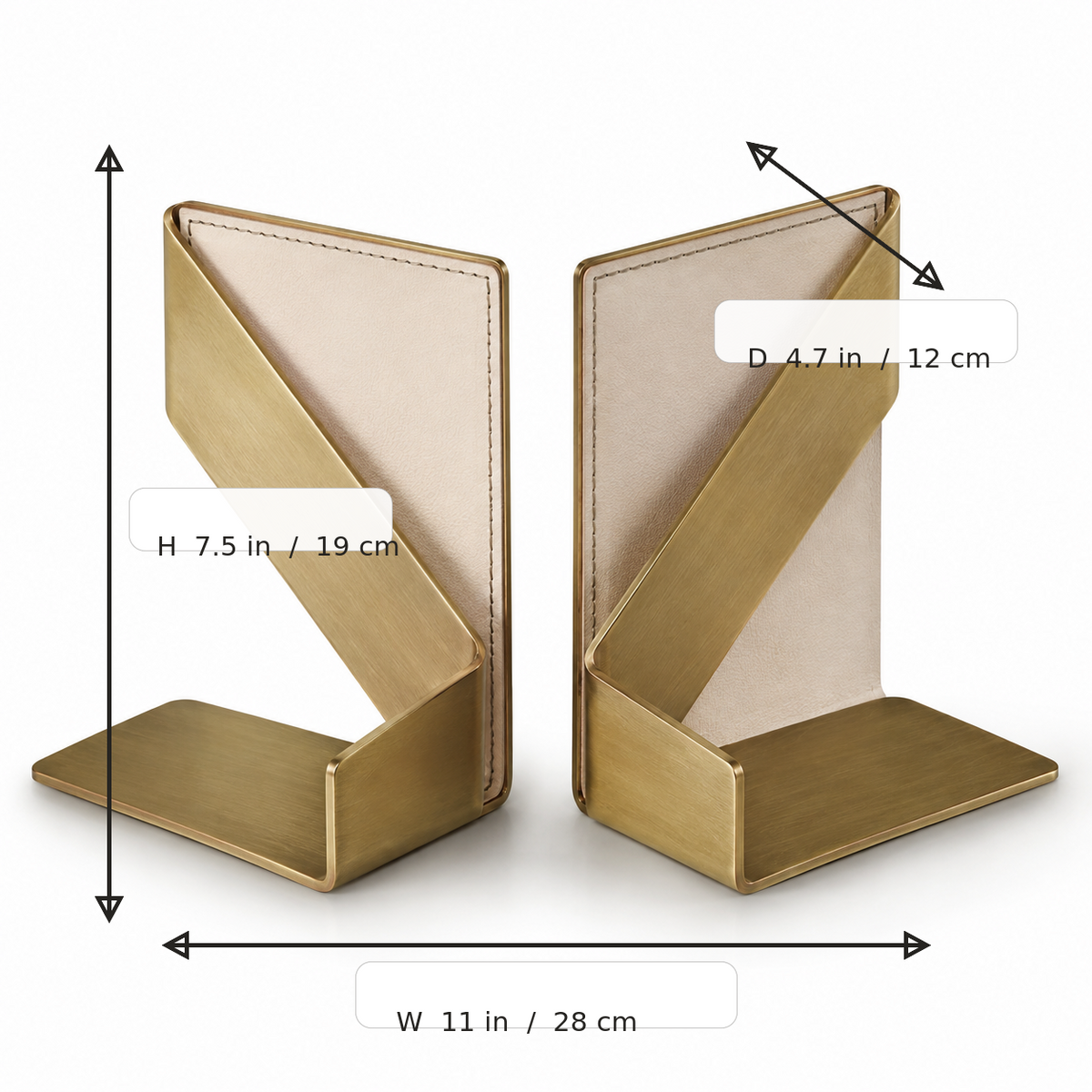 Novea Fold Bookends