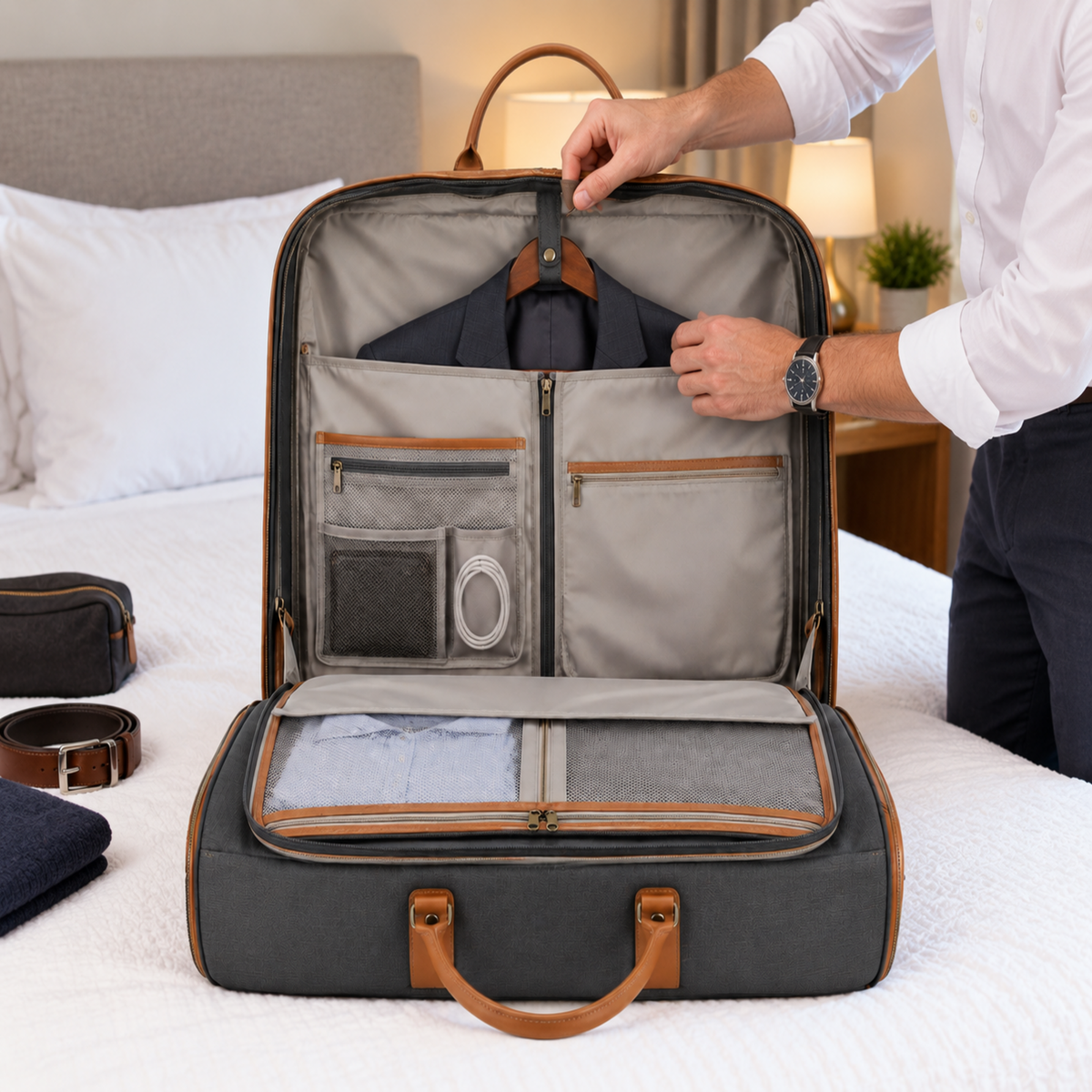 OrbitFold Garment Travel Bag