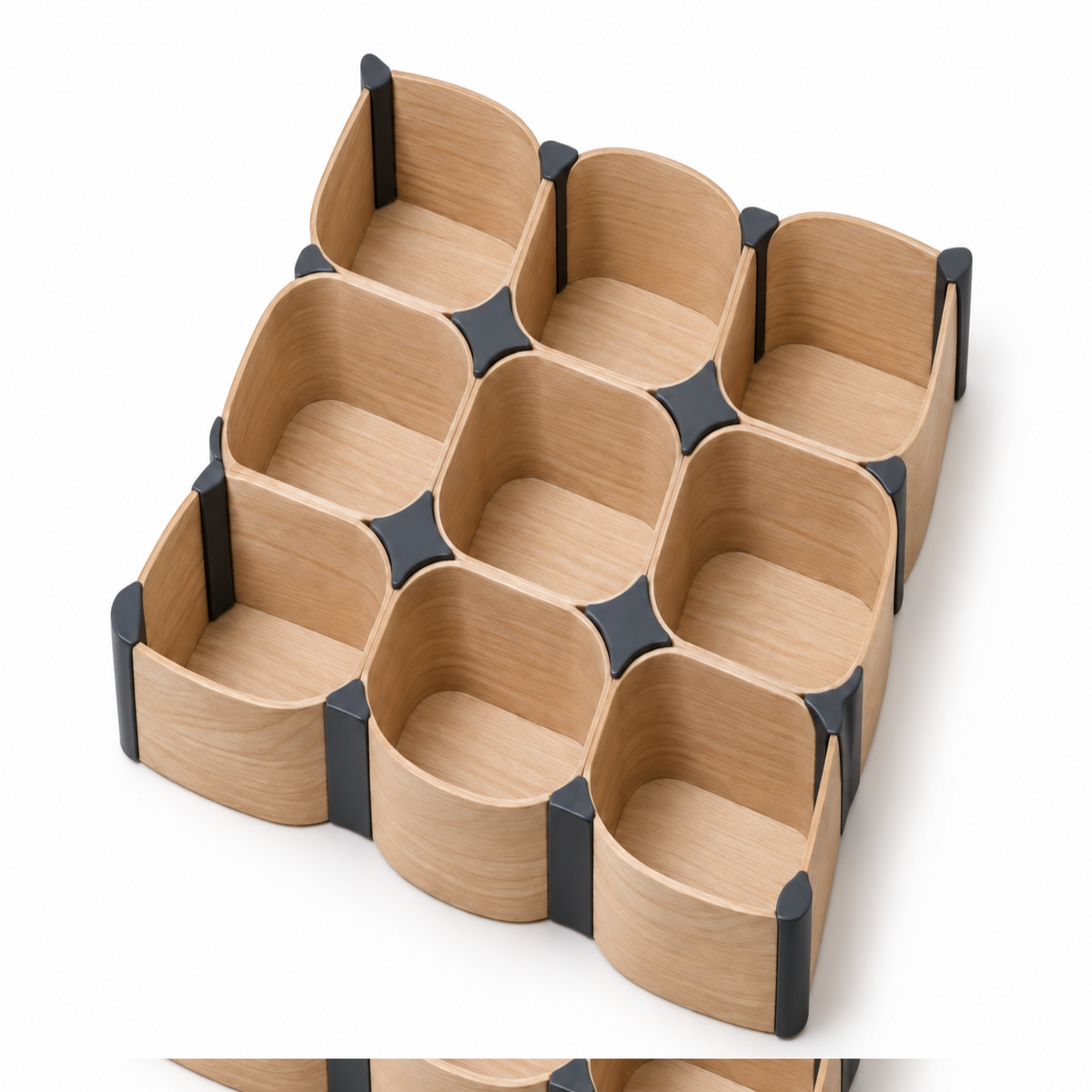 PetalGrid Adjustable Drawer Organizer