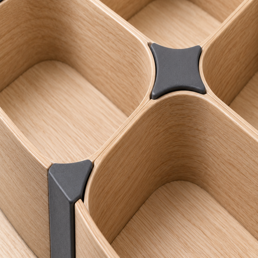 PetalGrid Adjustable Drawer Organizer